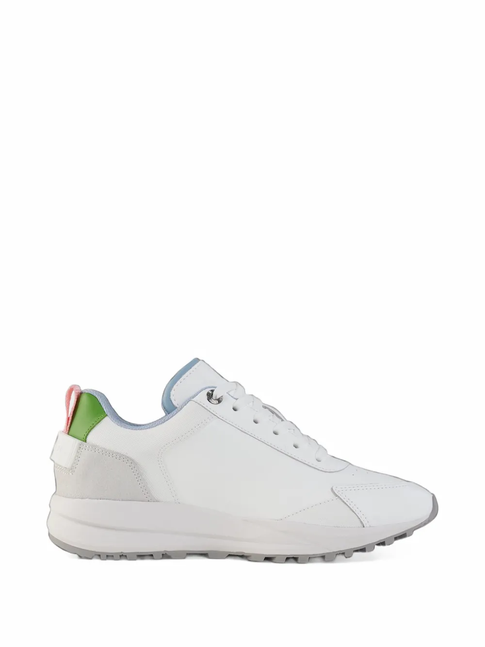 BOGNER Sport Golf Sneakers in Panel-Design mit Logo-Print - Weiß