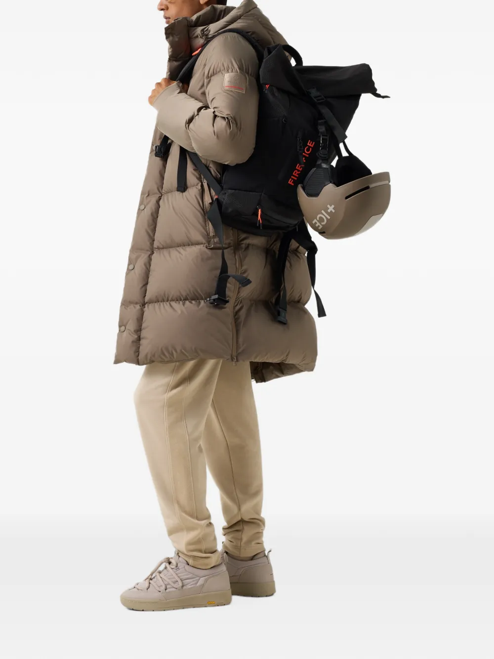 BOGNER FIRE+ICE Walt quilted down coat Beige