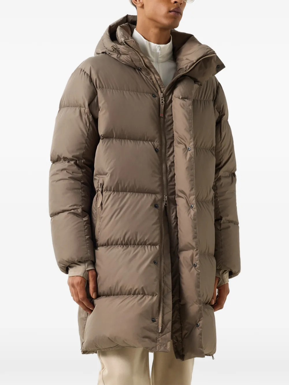BOGNER FIRE+ICE Walt quilted down coat Beige