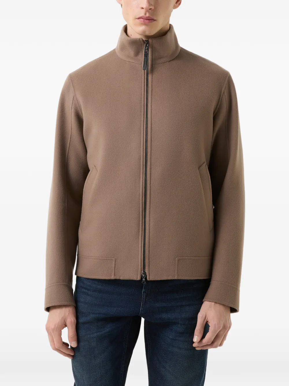 BOGNER Brice high-neck jacket Bruin