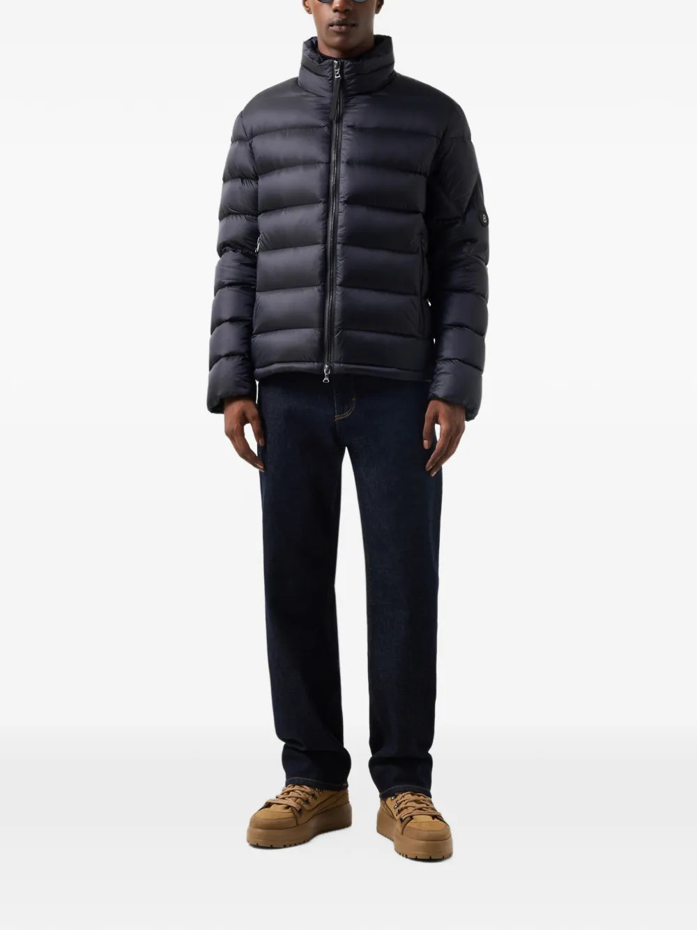 BOGNER Hugh quilted jacket Blauw