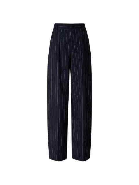 BOGNER Joya pinstripe barrel-leg trousers