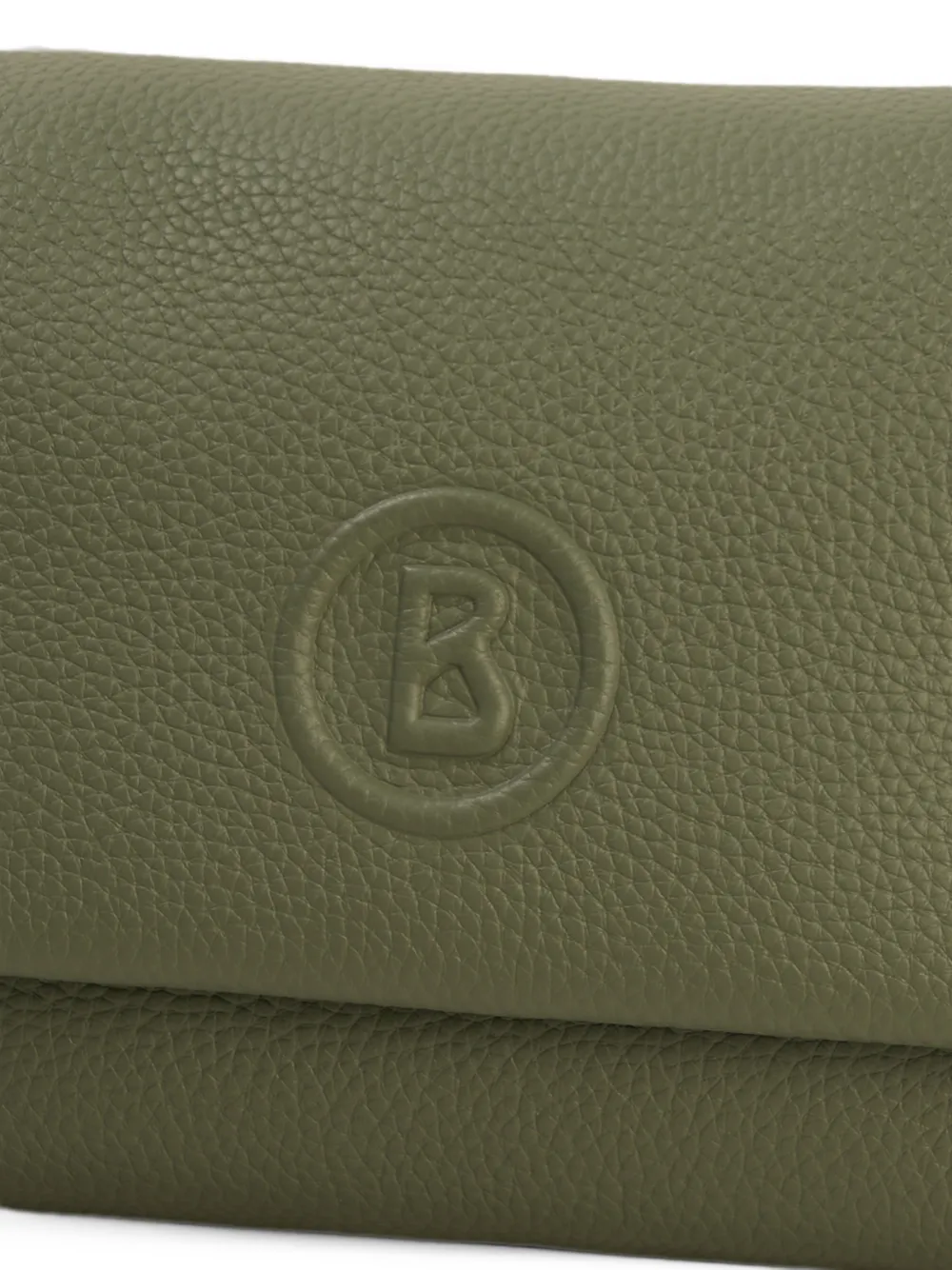 BOGNER Bozen Florence logo-embossed shoulder bag Groen