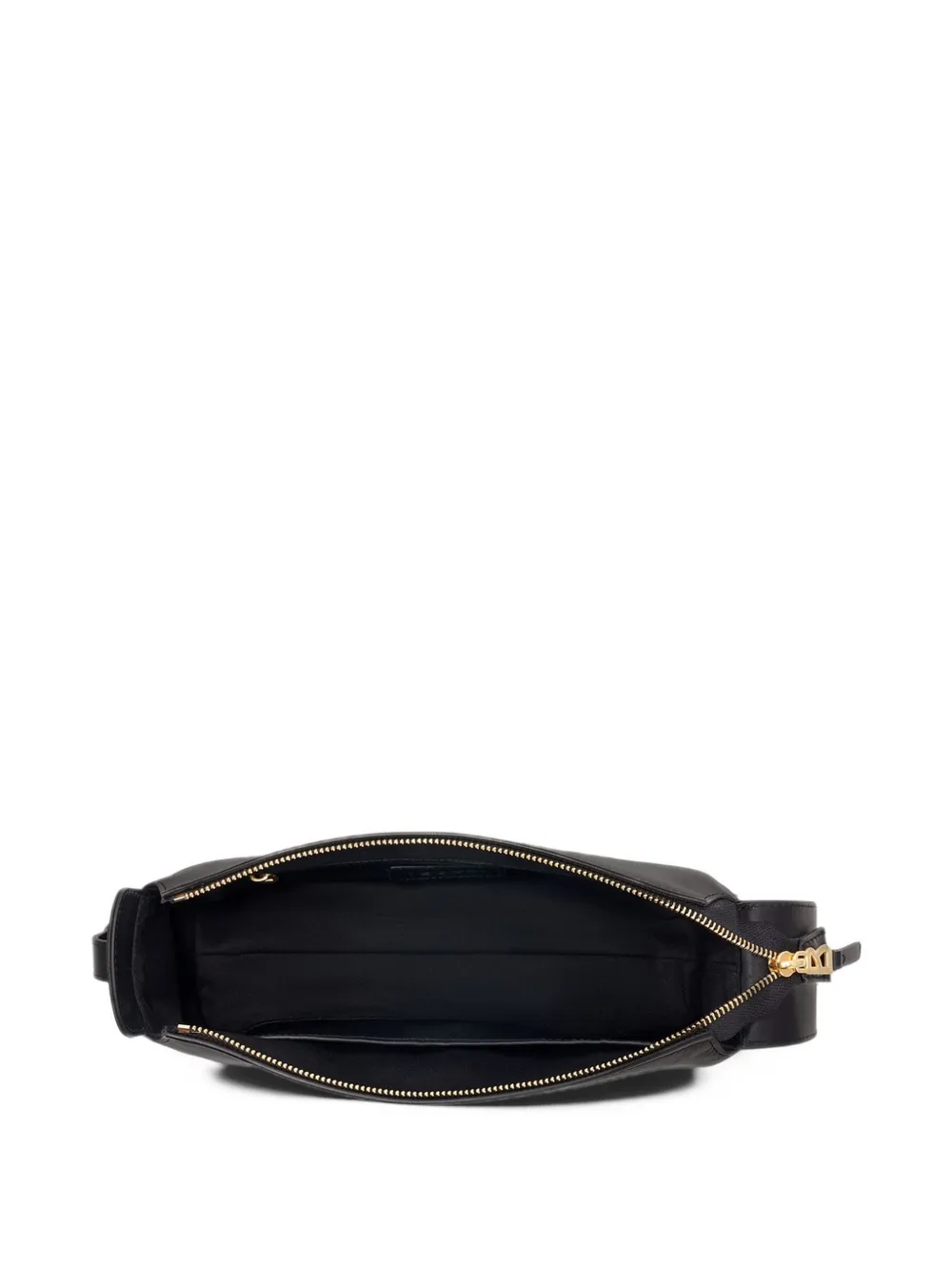 BOGNER Loges Grandes Yael leather shoulder bag Zwart