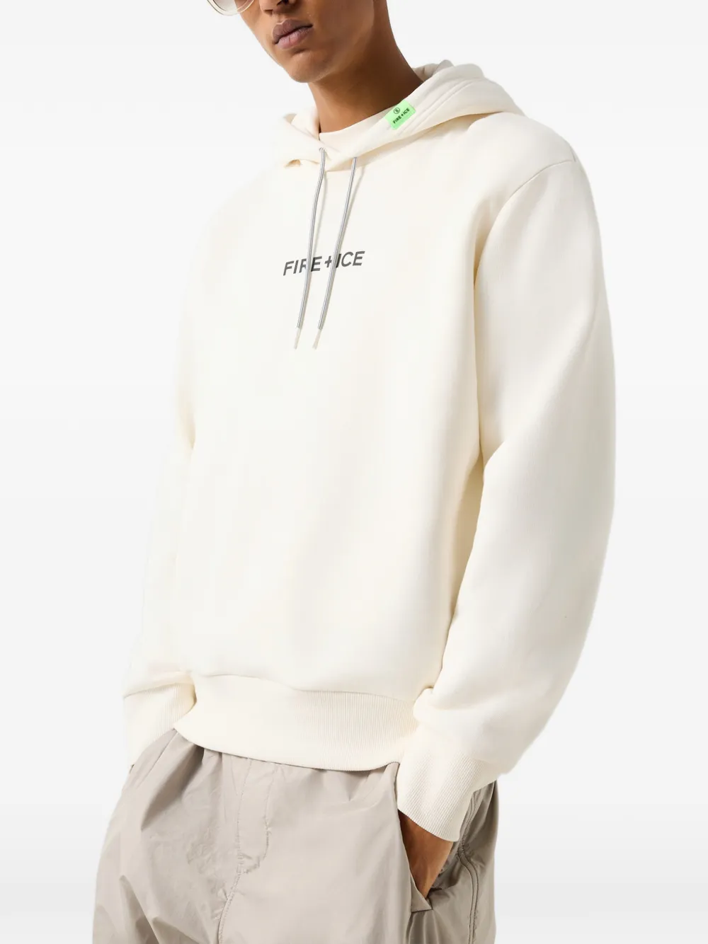BOGNER FIRE+ICE Covell cotton hoodie Wit
