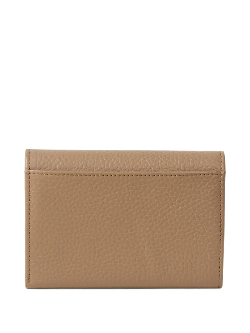 BOGNER Wallis Nena grained leather wallet Bruin