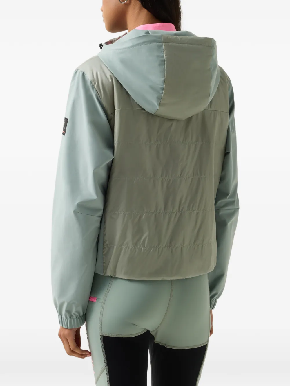 BOGNER FIRE+ICE Marta quilted hybrid jacket Groen