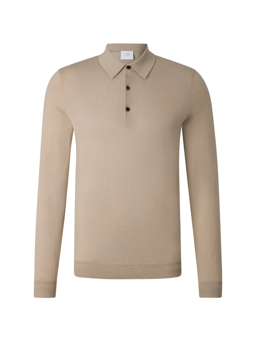 BOGNER Jake long-sleeve polo shirt - Braun
