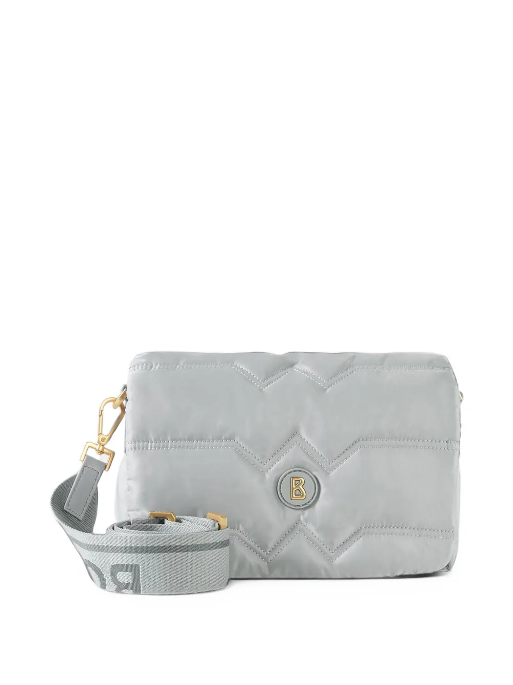 BOGNER Wallis Tessuto Bar quilted bucket bag Grijs