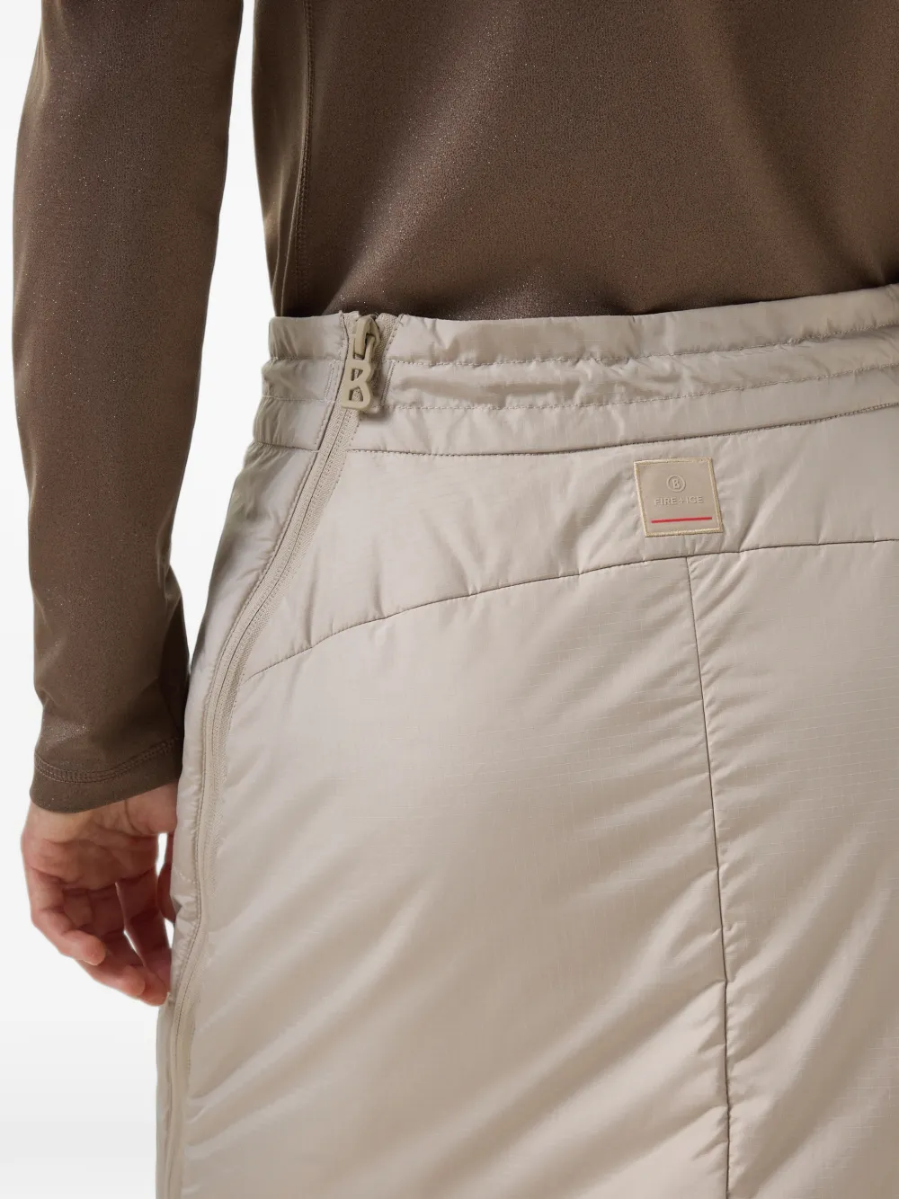 BOGNER FIRE+ICE Belva quilted skirt Beige