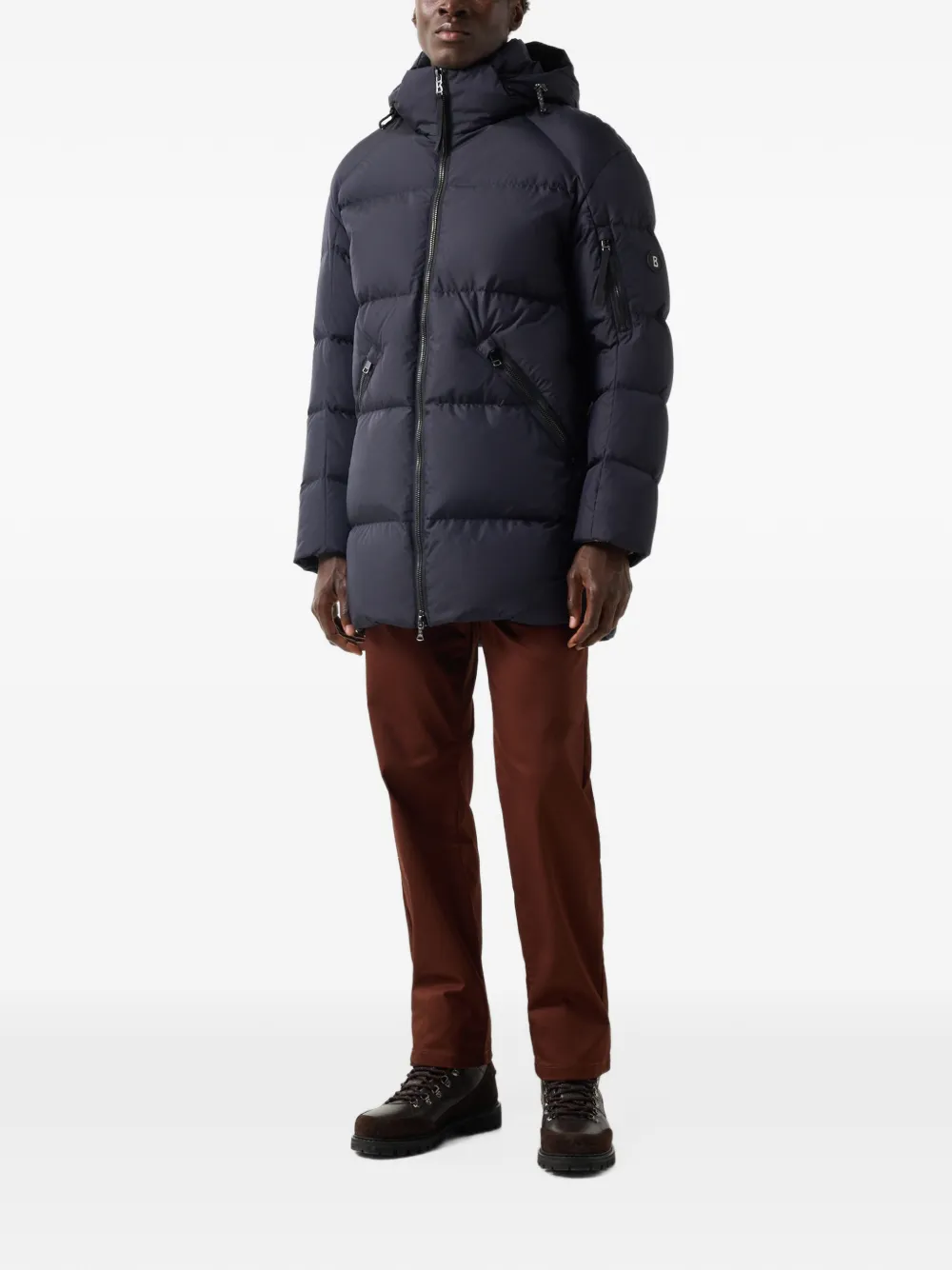 BOGNER Jones quilted jacket Blauw