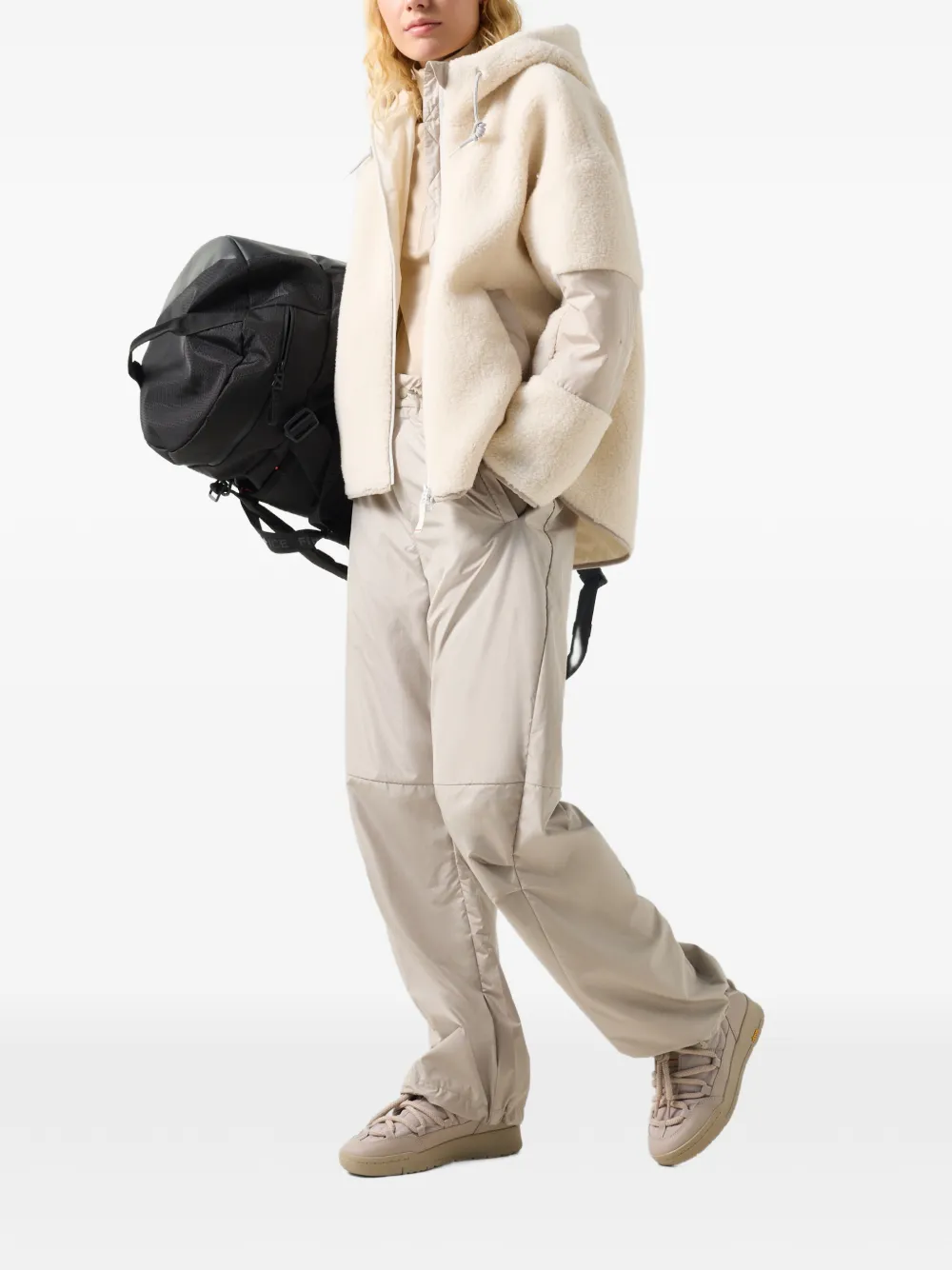 BOGNER FIRE+ICE Naera panelled jacket Wit