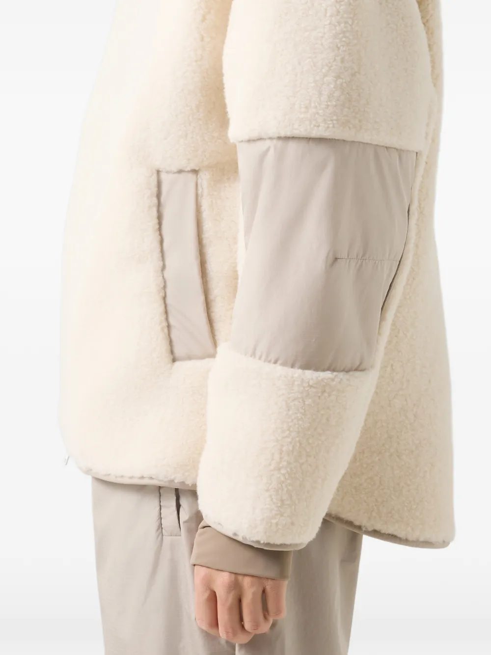 BOGNER FIRE+ICE Naera panelled jacket Wit