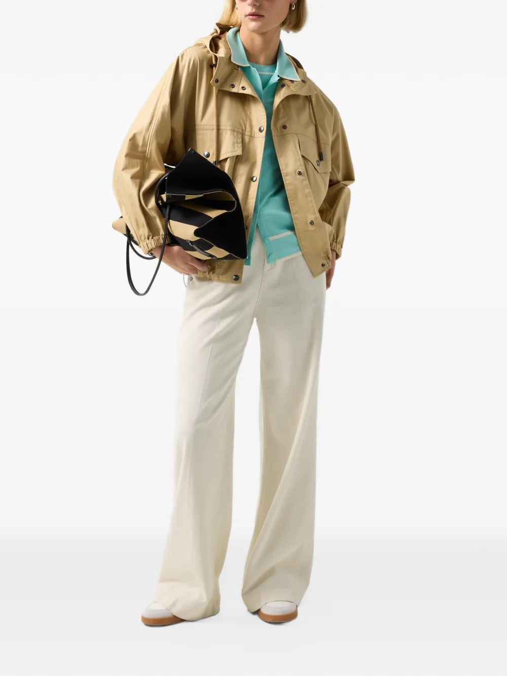 BOGNER Victoria hooded jacket Beige