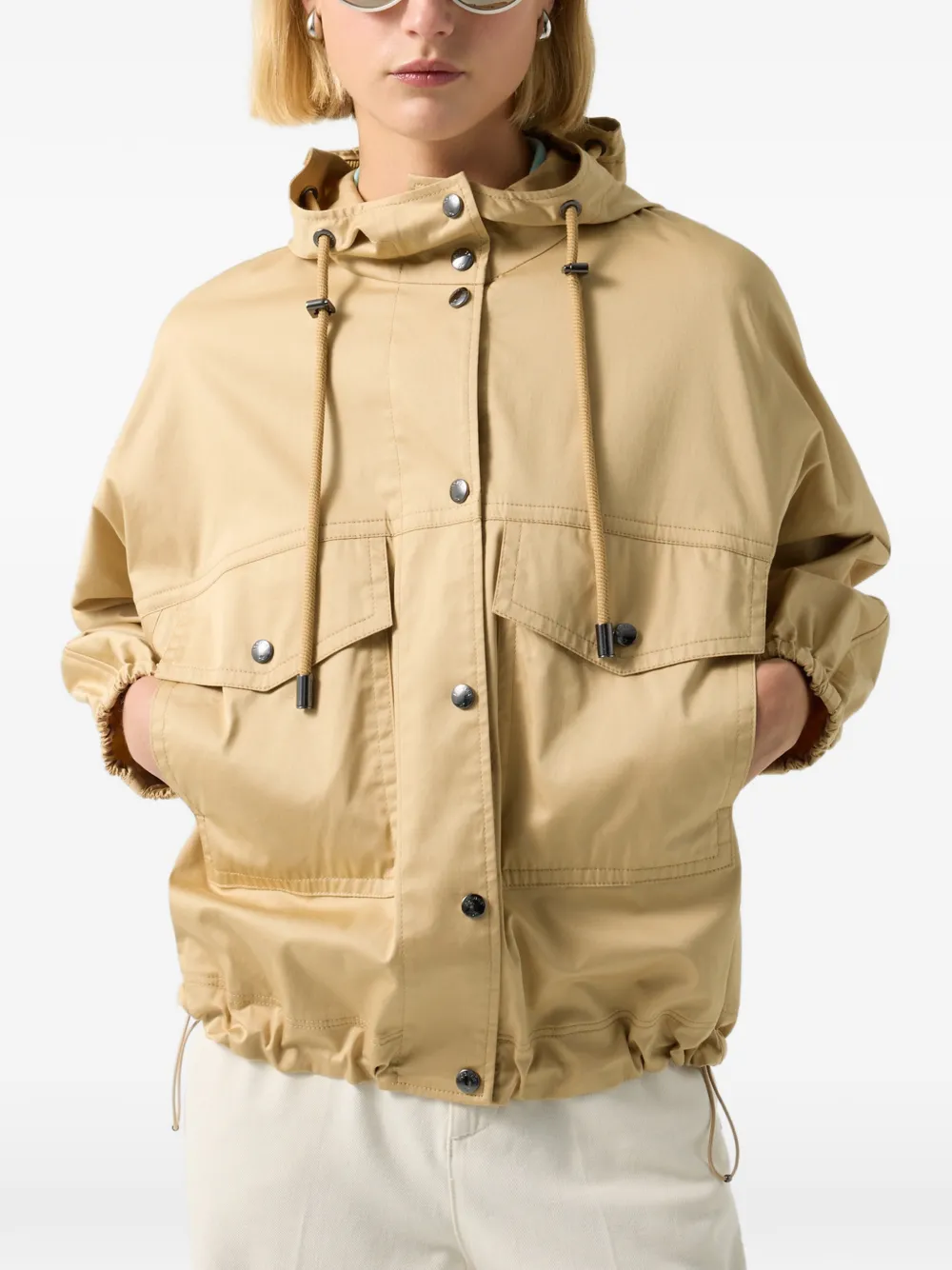 BOGNER Victoria hooded jacket Beige