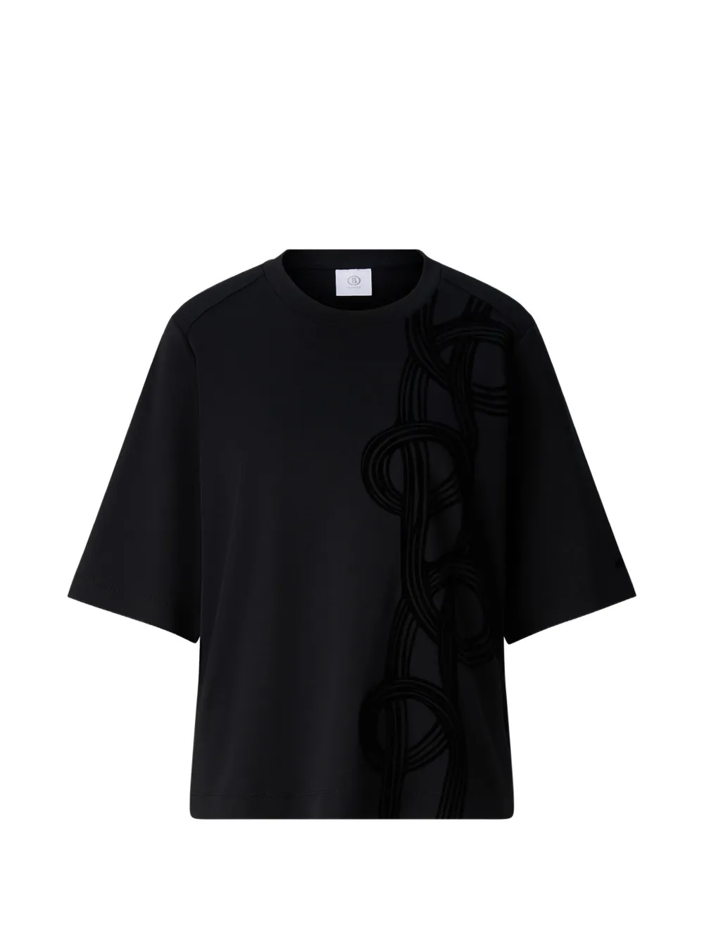 BOGNER Dorothy cotton T-shirt Zwart