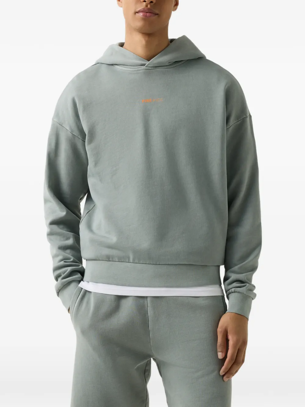BOGNER FIRE+ICE Ilay logo-patch hoodie - Grün