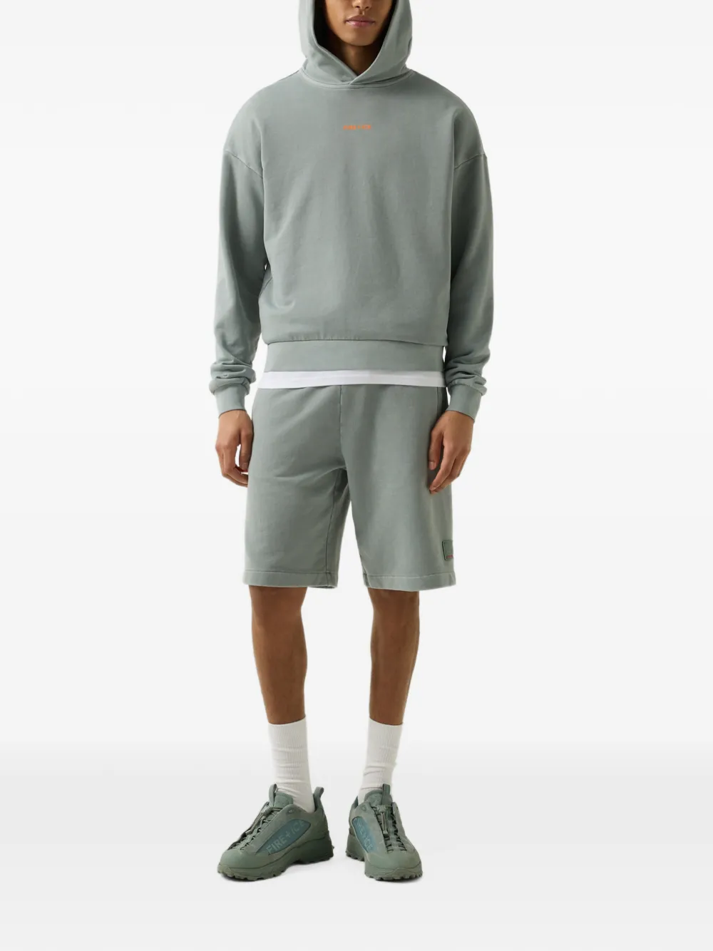 BOGNER FIRE+ICE Ilay logo-patch hoodie Groen