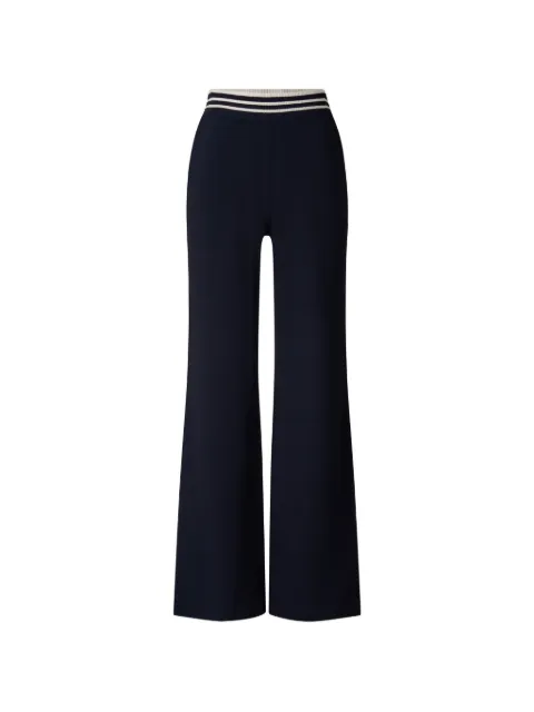 BOGNER Josie stripe-waistband trousers