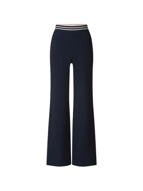 BOGNER Josie stripe-waistband trousers