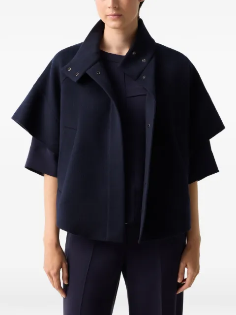 BOGNER Venice double-faced wool cape