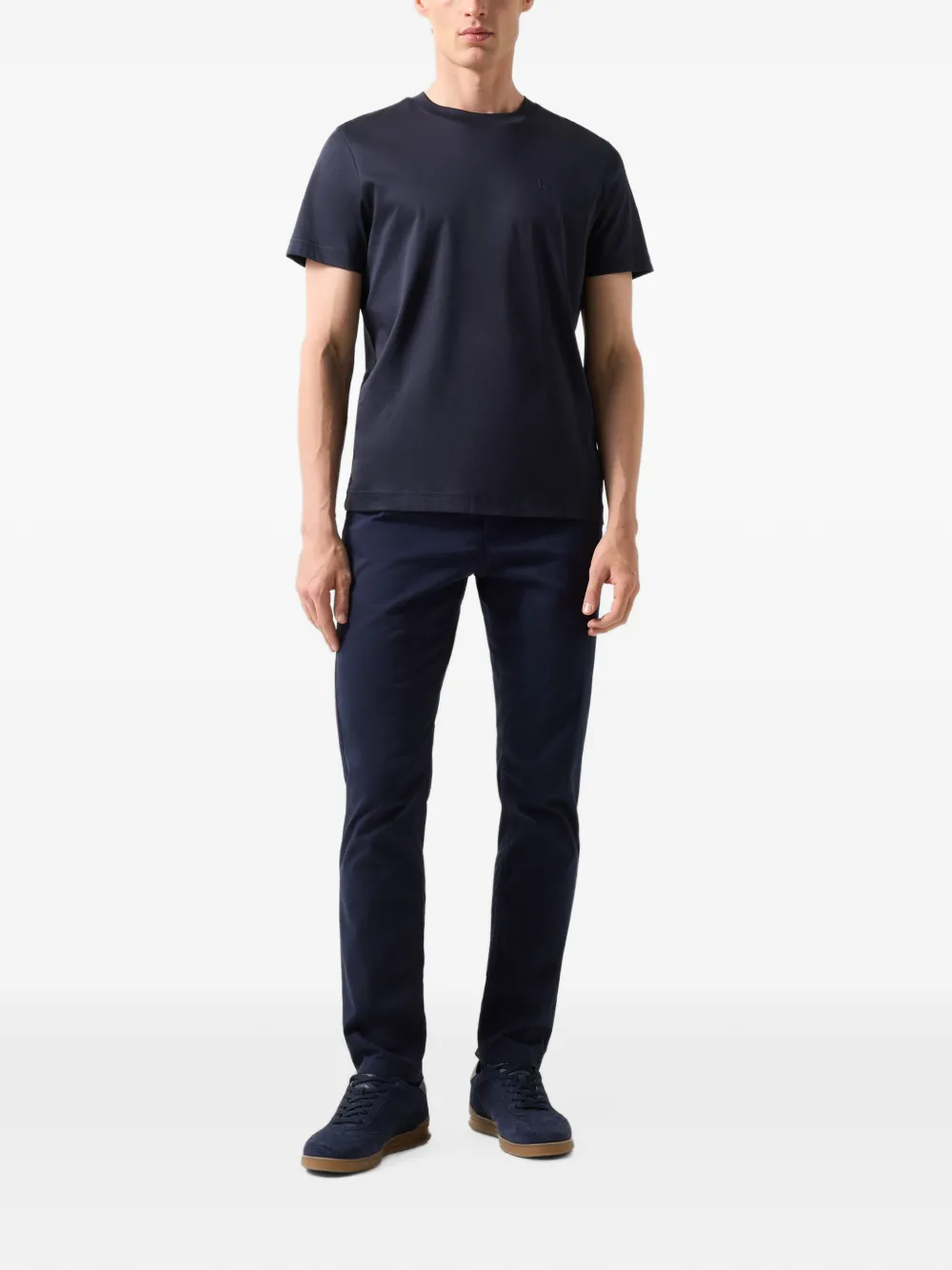 BOGNER Ryan logo-print T-shirt Blauw