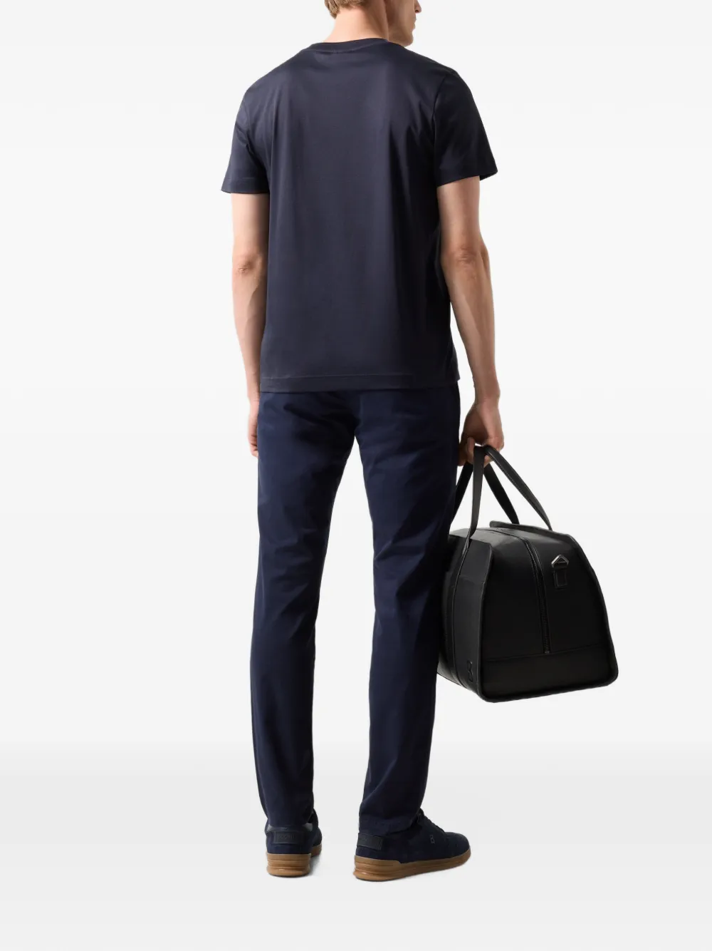 BOGNER Ryan logo-print T-shirt Blauw