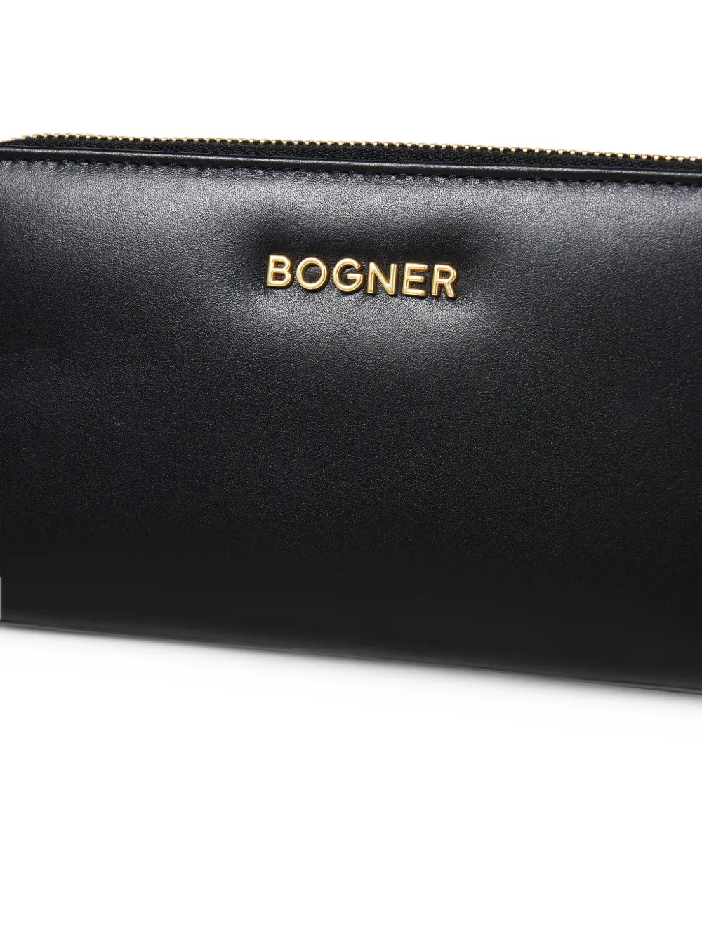 BOGNER Loges Grandes Ela leather wallet Zwart