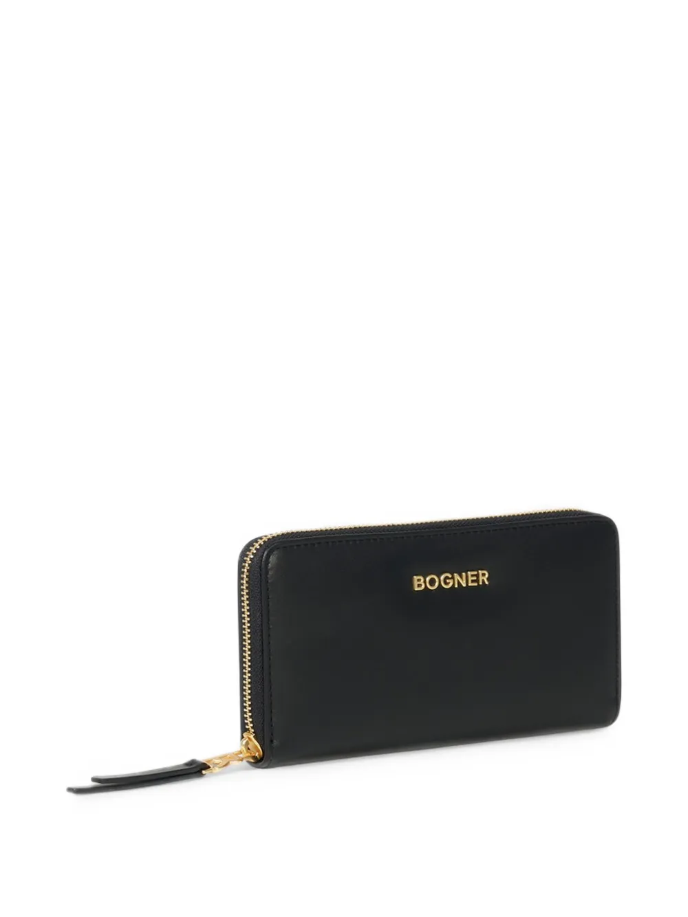 BOGNER Loges Grandes Ela leather wallet Zwart