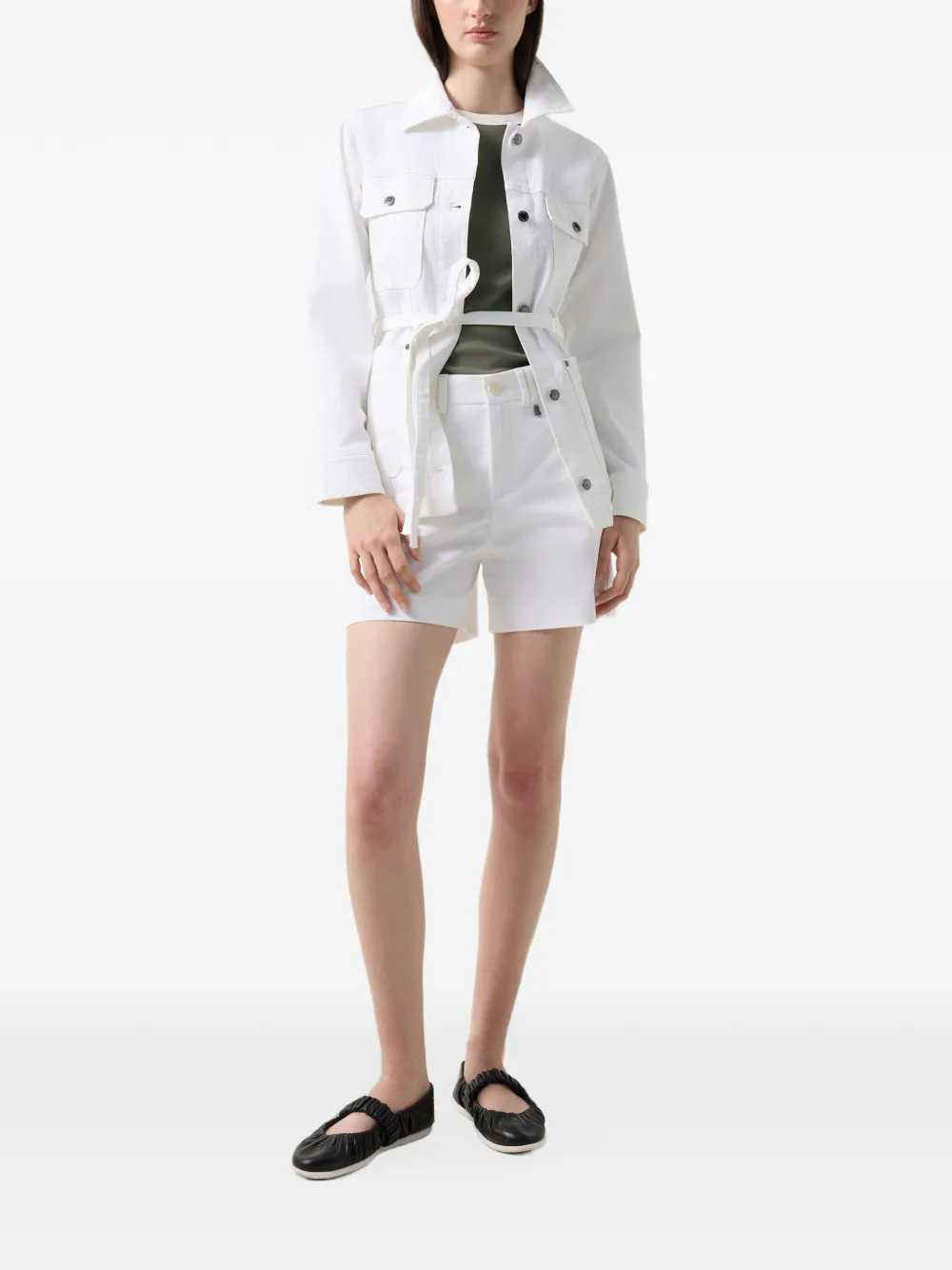 BOGNER Lissy gabardine shorts Wit