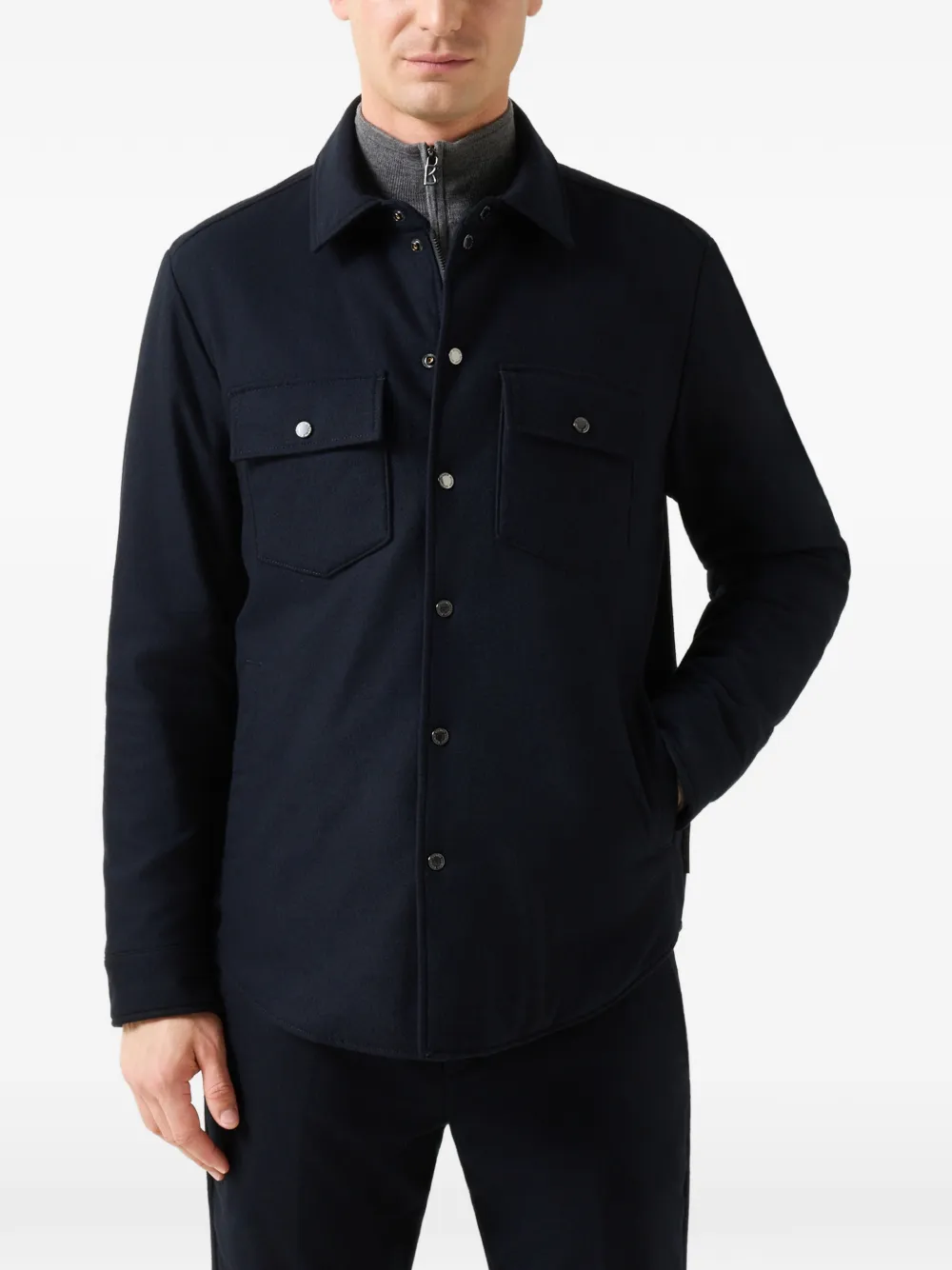 BOGNER Olli shirt jacket Blauw