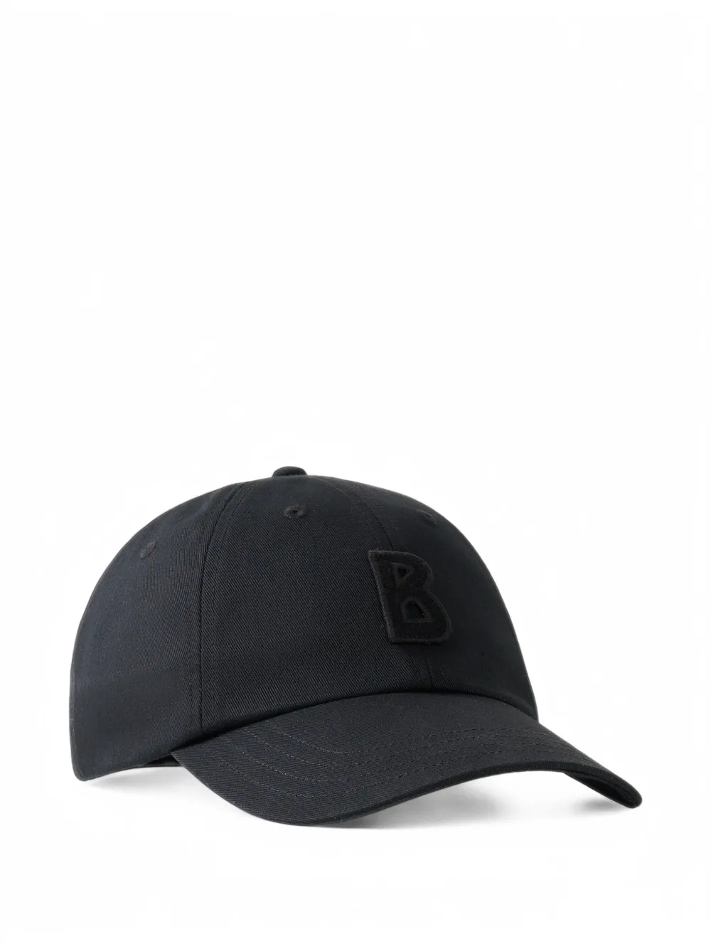 BOGNER Ralf logo-patch cotton baseball cap Zwart