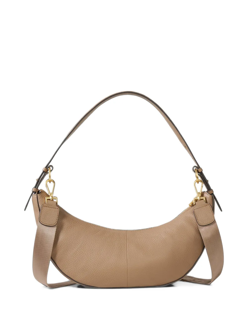 BOGNER small Wallis Kyla leather crossbody bag Beige