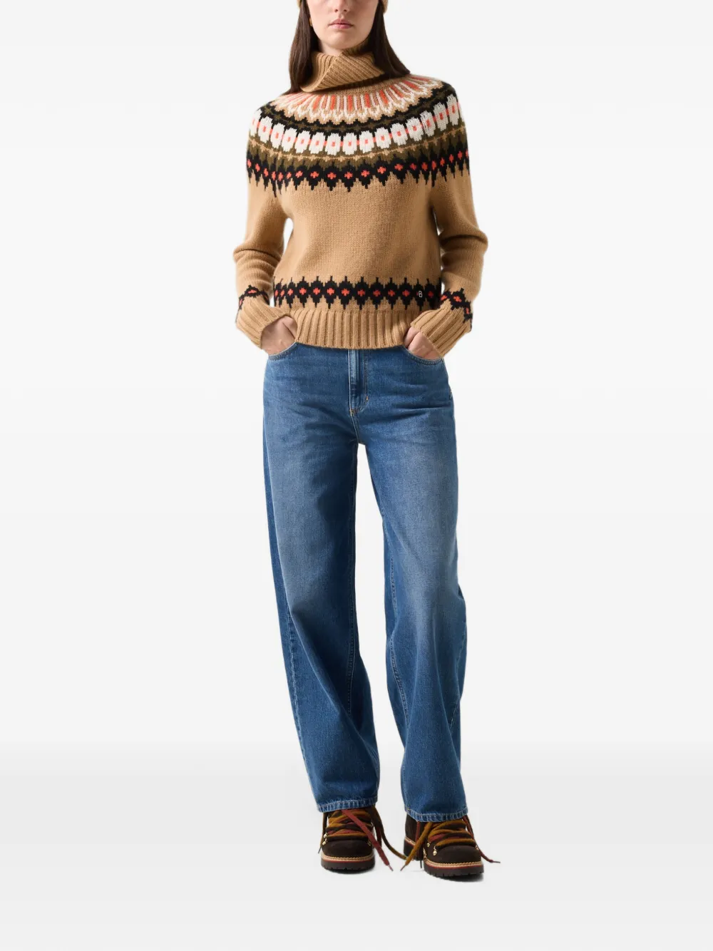 BOGNER Bina barrel-fit jeans Blauw