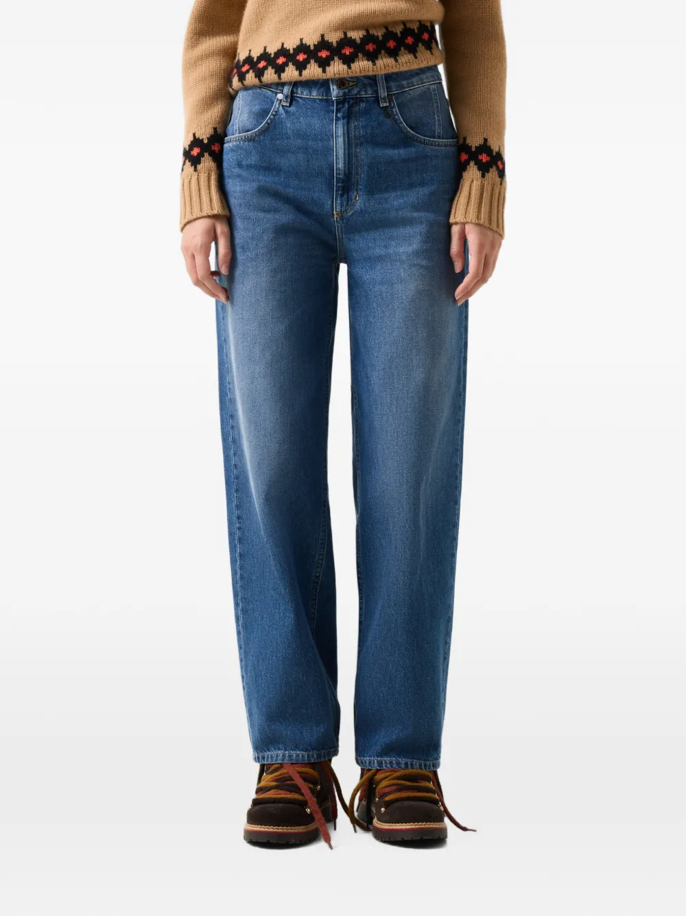 BOGNER Bina barrel-fit jeans Blauw