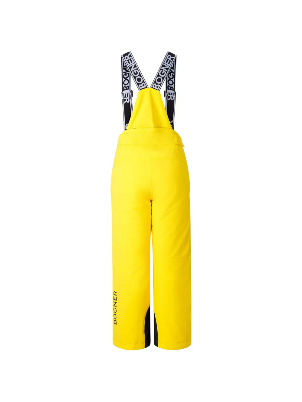 Bogner Kids Yuki logo-strap ski pants Geel