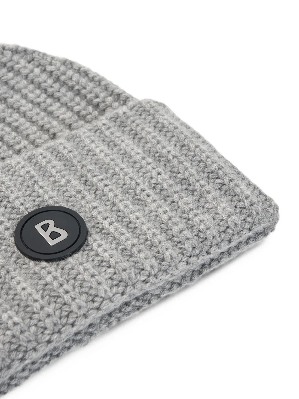 BOGNER Kilian cashmere beanie hat Grijs