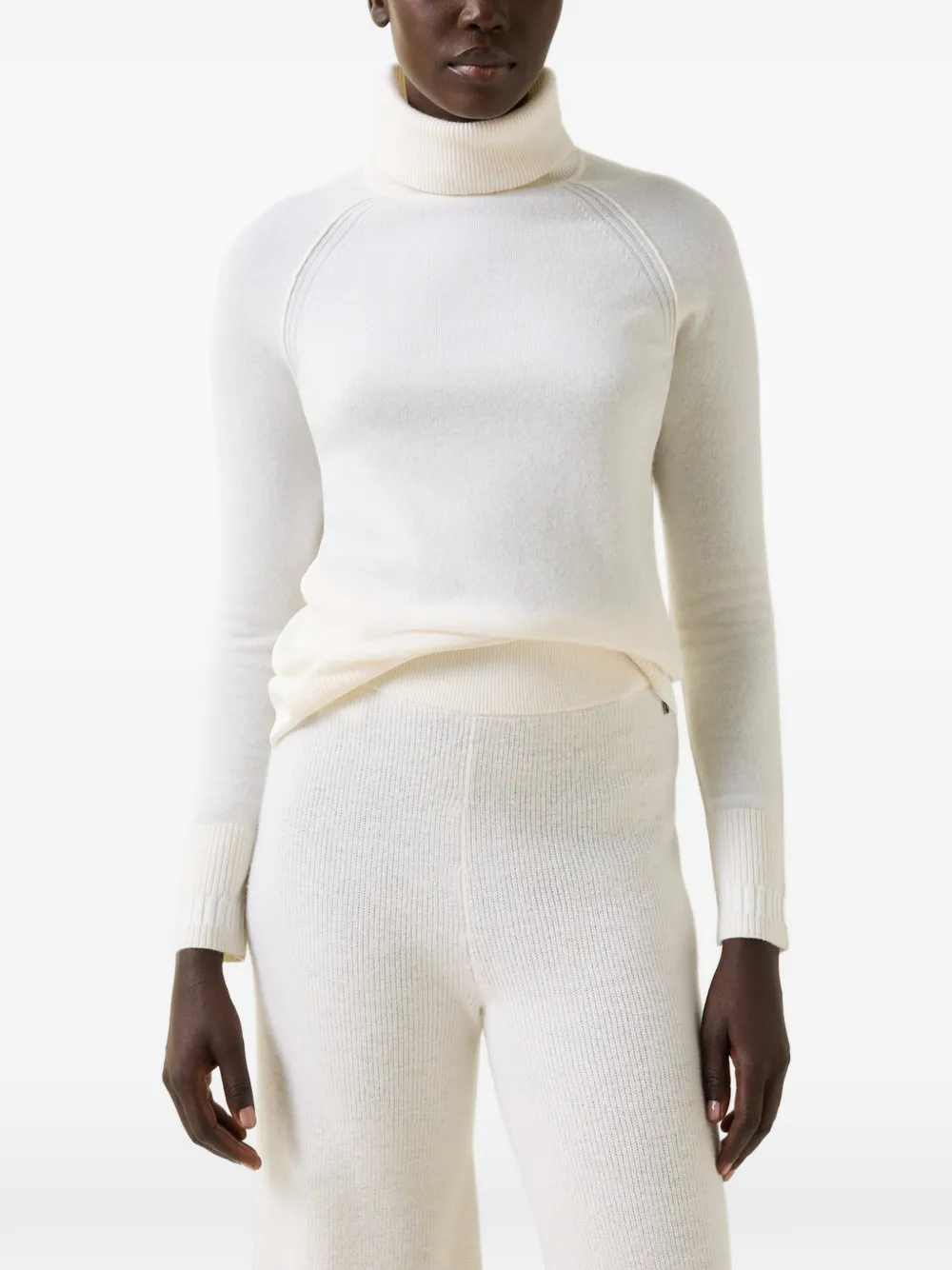 BOGNER Vaiana turtleneck sweater Wit