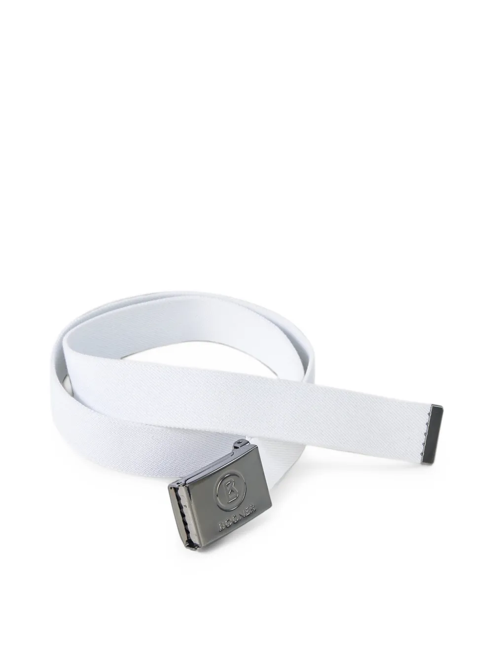BOGNER Gino logo-buckle belt Wit