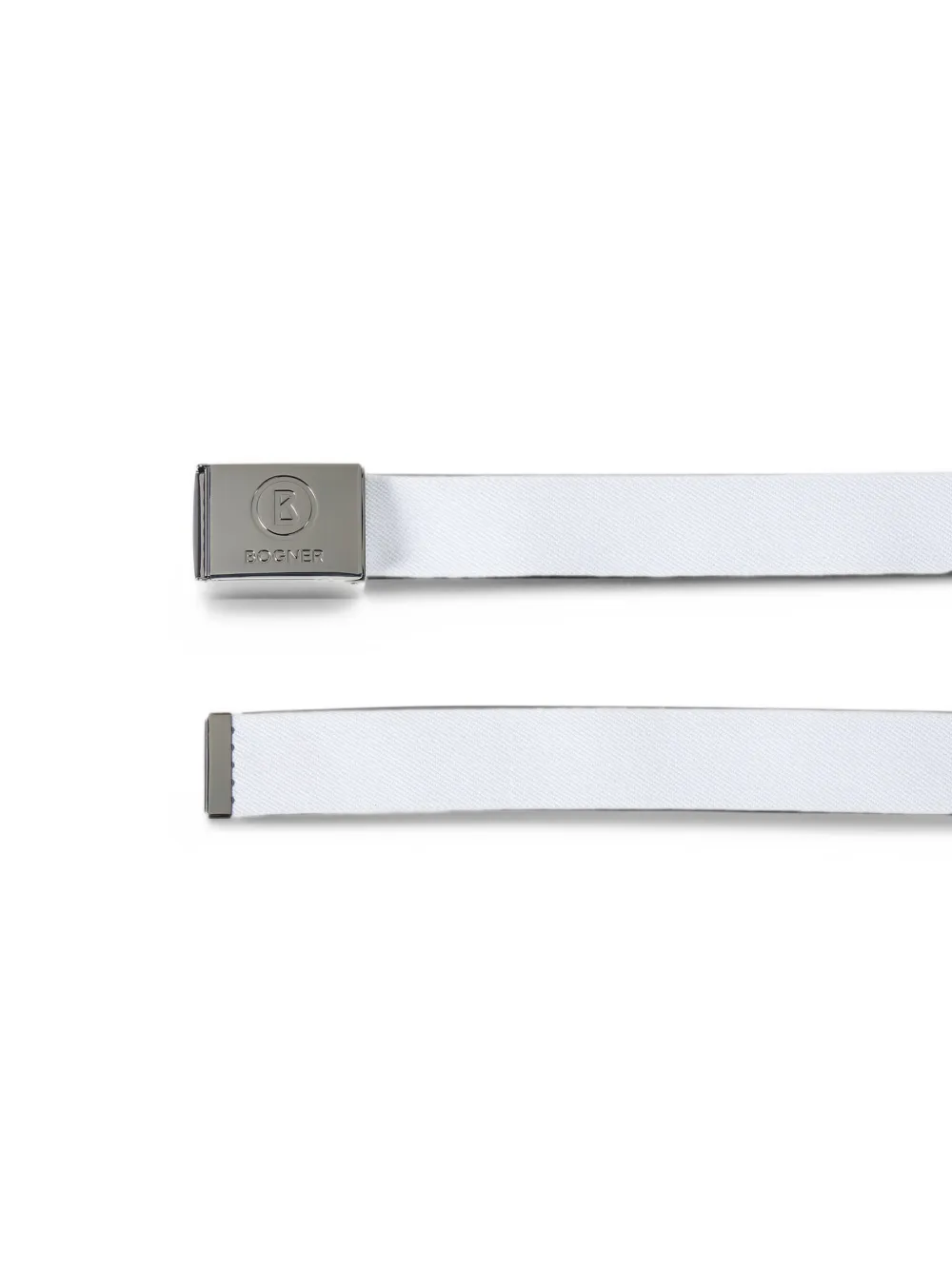 BOGNER Gino logo-buckle belt Wit