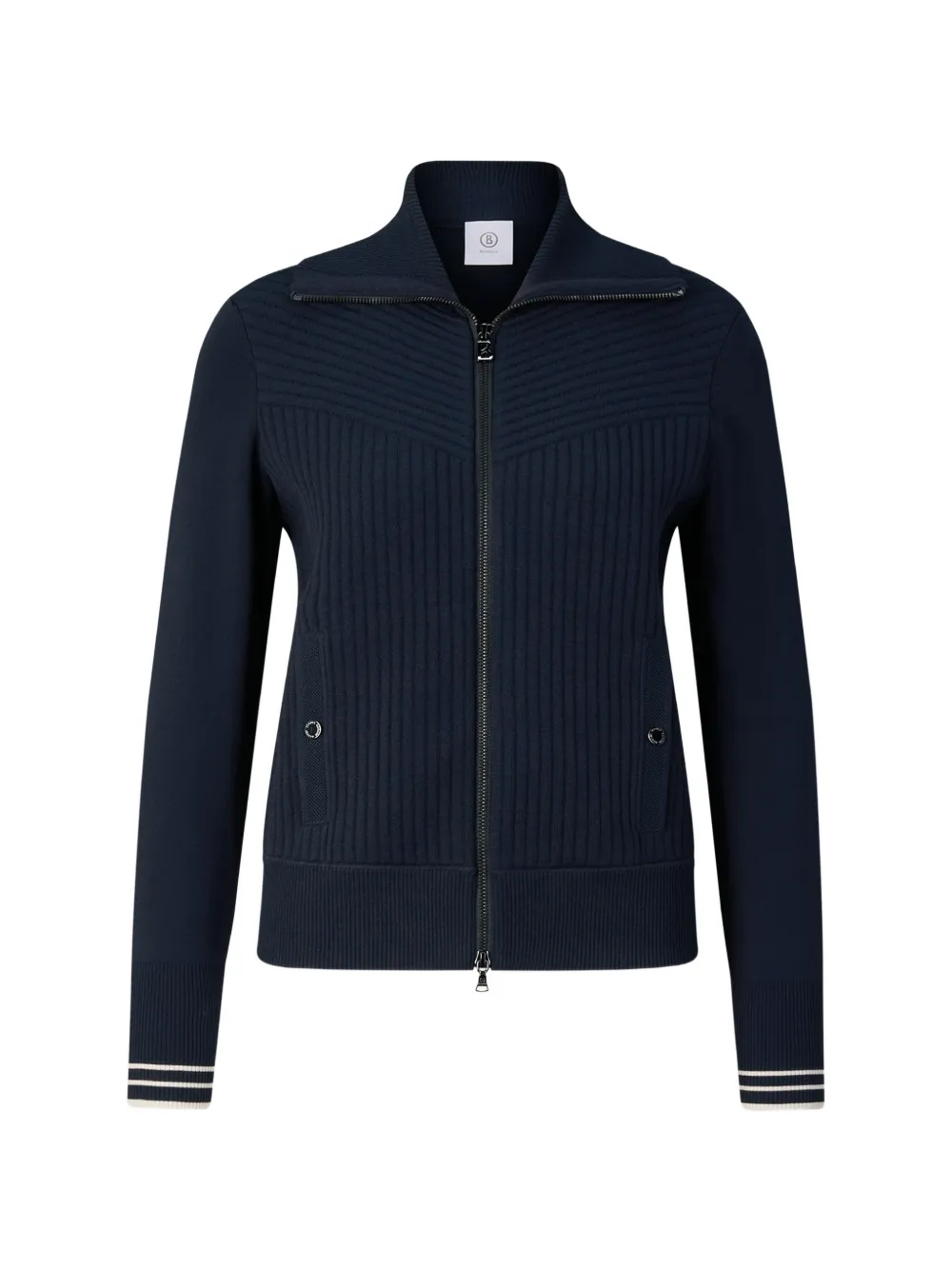 BOGNER Gerippter Jana Cardigan - Blau