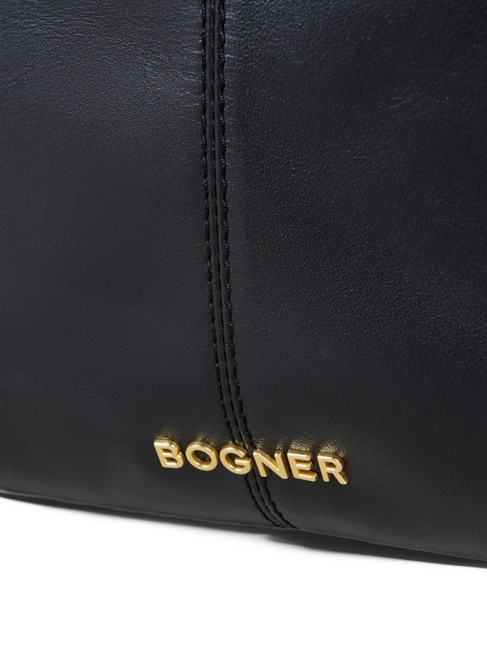 BOGNER Gerda Loges Grandes eather tote bag Zwart