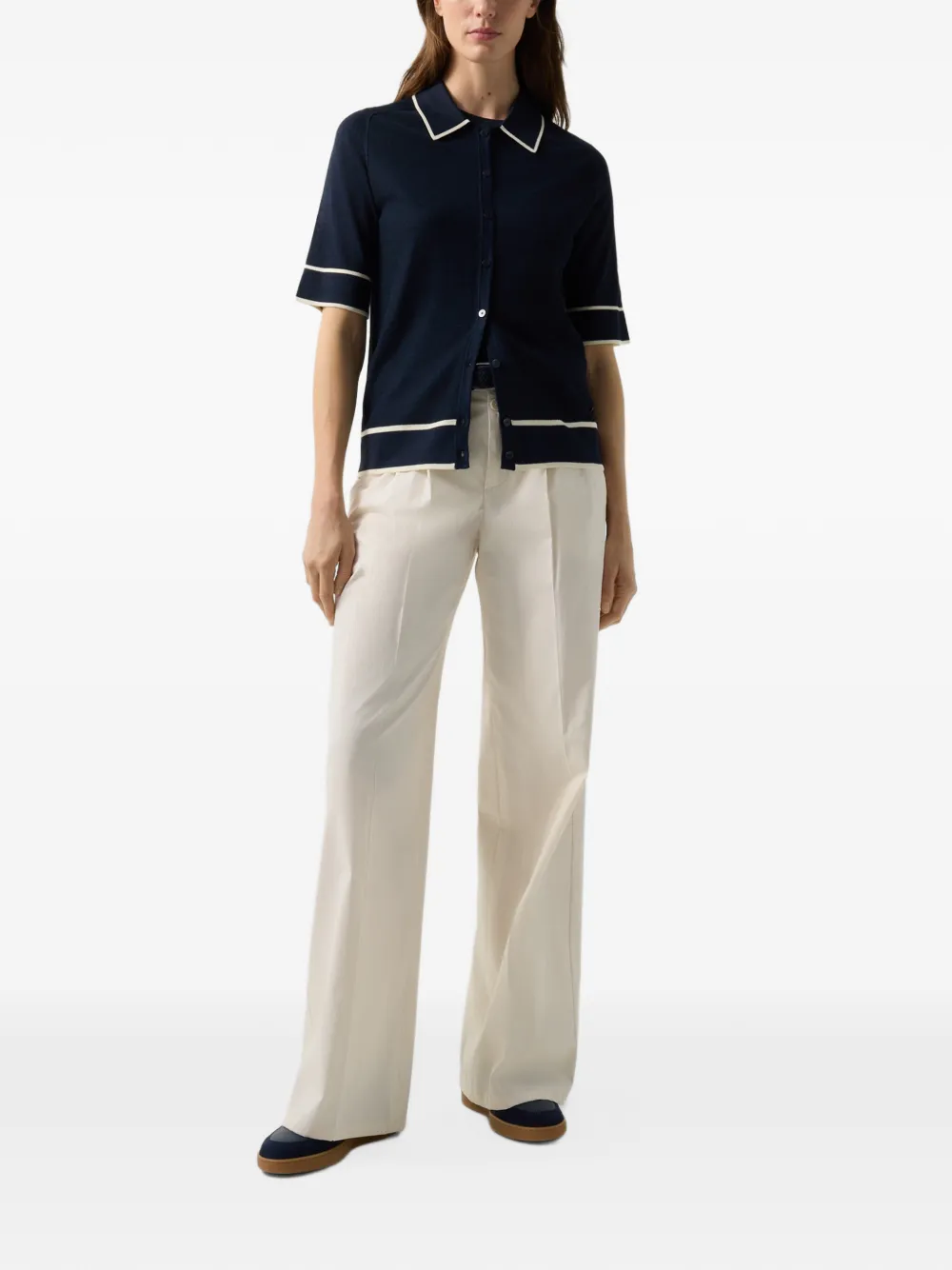 BOGNER Peaches polo-collar shirt Blauw