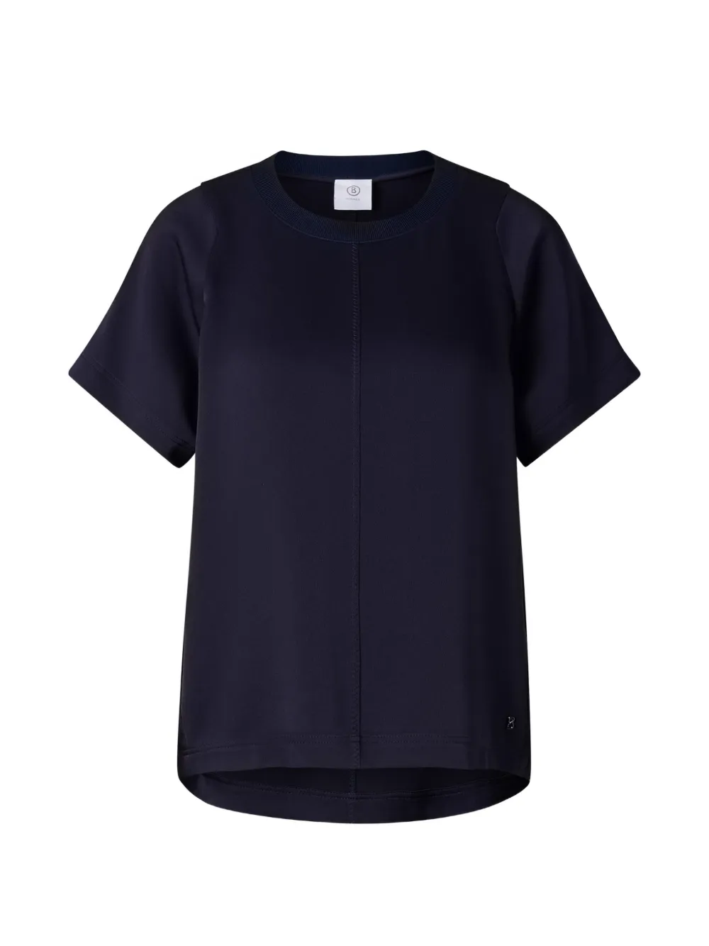 BOGNER Dakota T-Shirt aus Satin-Krepp - Blau