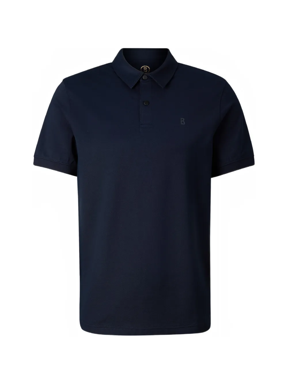 BOGNER Timo logo-print polo shirt Blauw