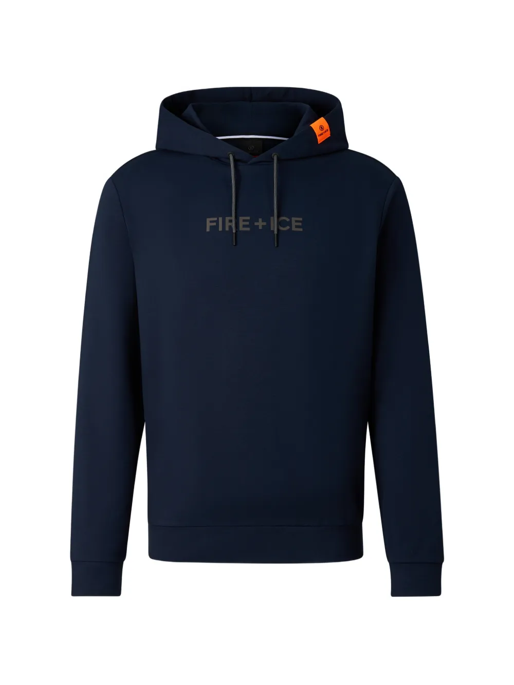 BOGNER FIRE+ICE Cadell logo-print hoodie Blauw