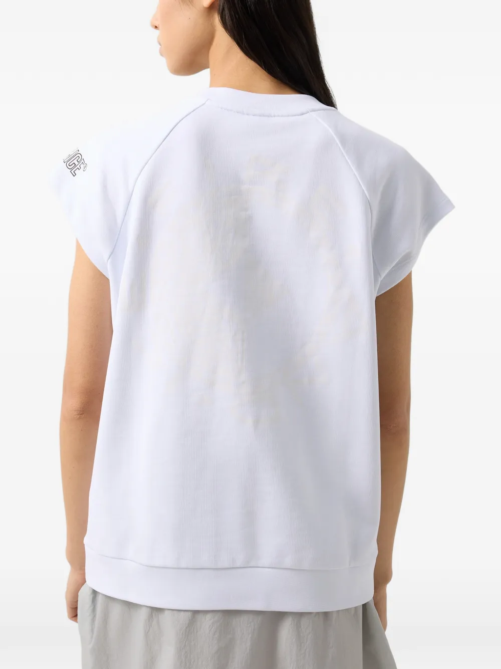 BOGNER FIRE+ICE Ilea raglan-sleeve logo-print t-shirt Wit