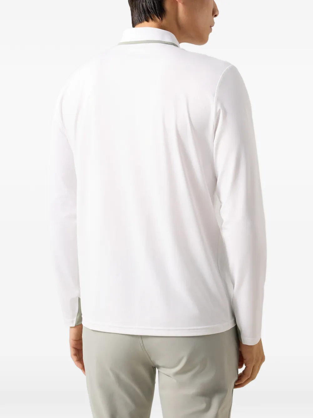 BOGNER Jonah zip-fastening polo shirt Wit
