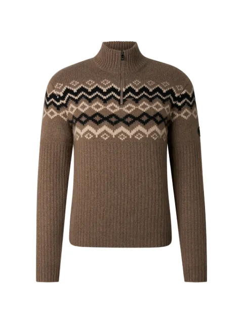 BOGNER Ludi fair isle cashmere sweater