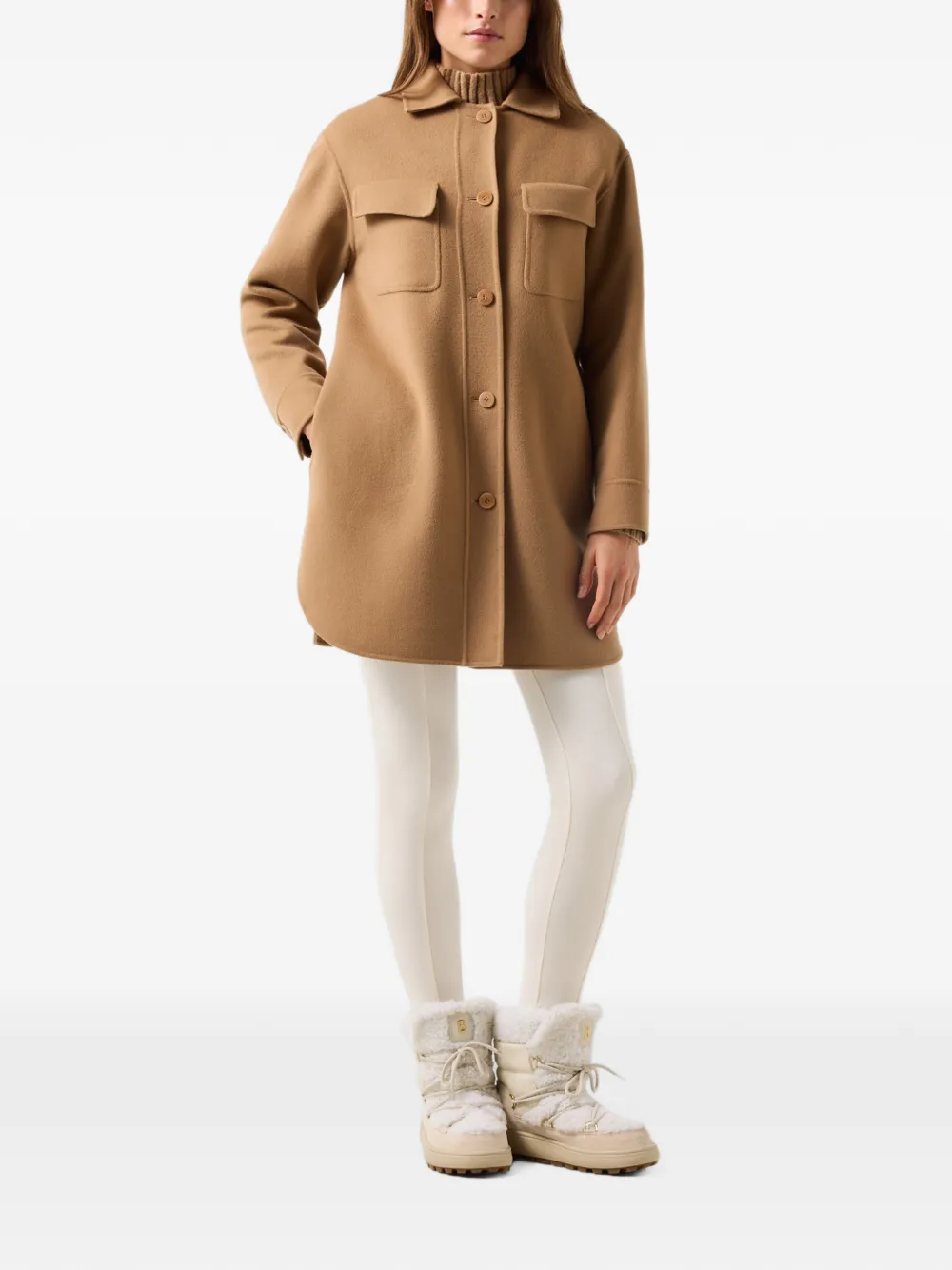 BOGNER Tory wollen jas Bruin